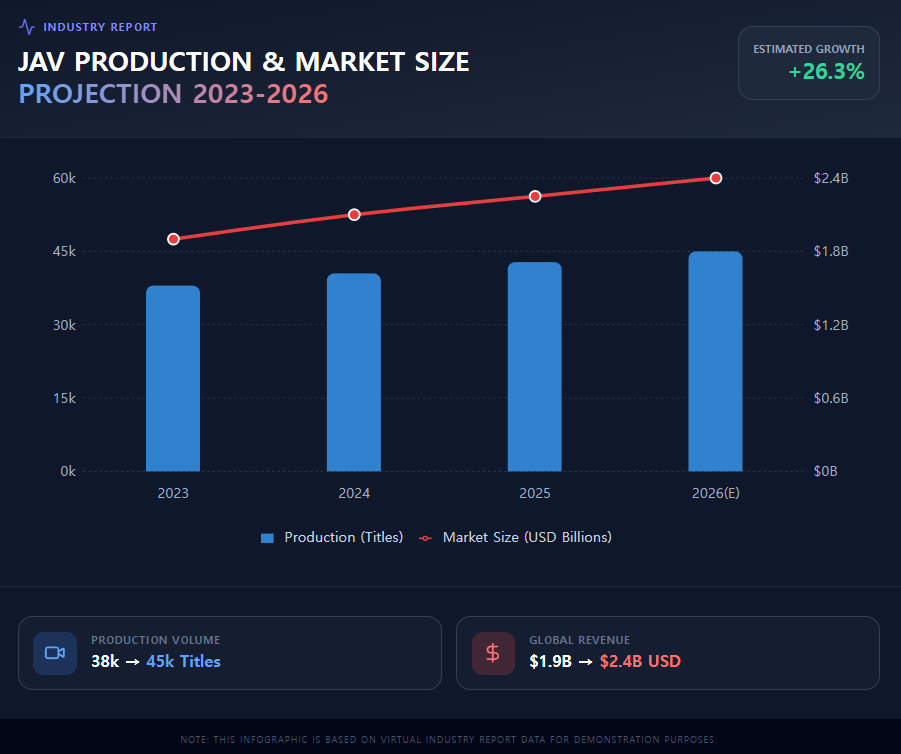 2023 - 2026 JAV PRODUCTION & MARKET SIZE 2023 - 2026 JAV PRODUCTION & MARKET SIZE