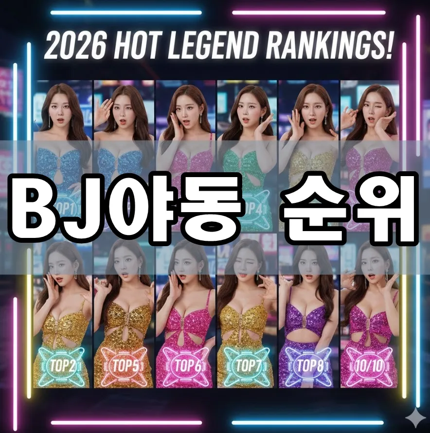 BJ야동 순위 표지