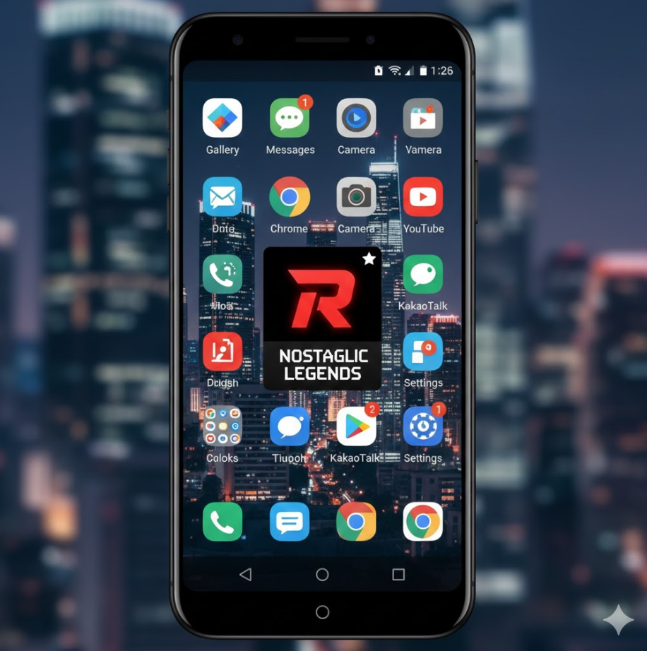 안드로이드 홈 화면에 추억의 레전드 야동 PWA 아이콘이 추가된 실제 캡처 안드로이드 홈 화면에 추억의 레전드 야동 PWA 아이콘이 추가된 실제 캡처